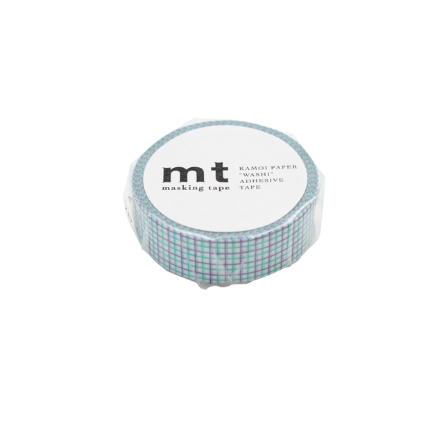 Masking tape HOUGAN MINT & MARINE coloris bleu