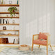 Papier peint vinyle Stone light Blanc