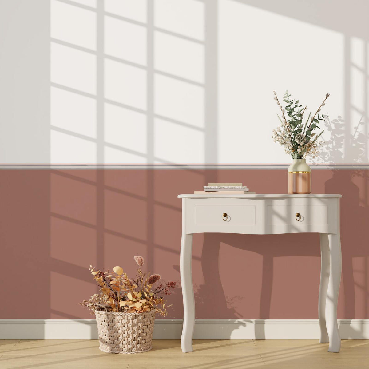 Galon vinyle Moulure Blanc