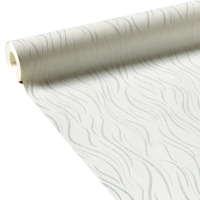 Papier peint intissé Juliana Blanc