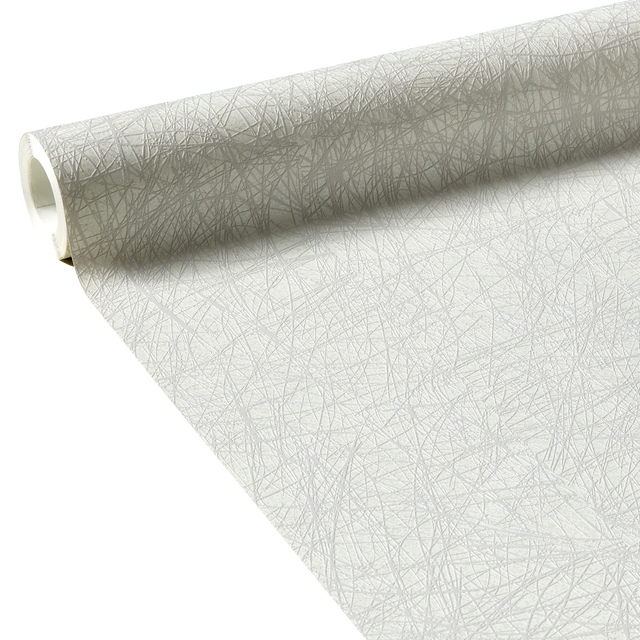 Papier peint intissé MELYNE coloris blanc