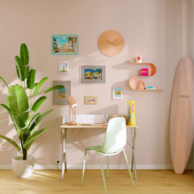 Papier peint intissé Opal Rose pétale Lisse