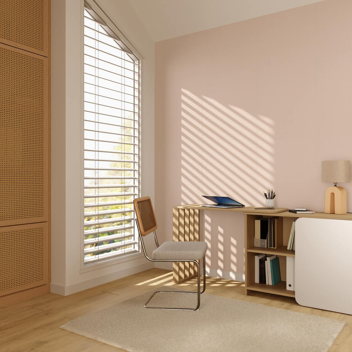 Papier peint intissé Opal Rose pétale Lisse