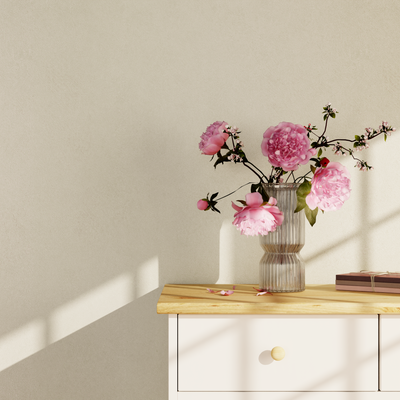 4MURS Papier peint intissé Classic line Blanc Lisse