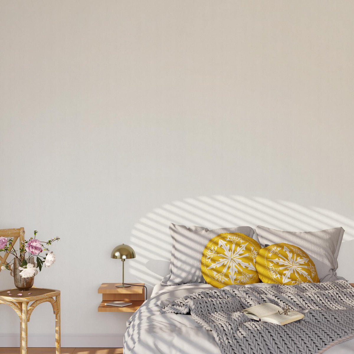 Papier peint intissé Sublime Blanc Pailleté