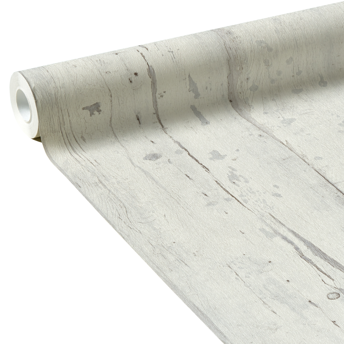 Papier peint intissé Scandinavia Blanc