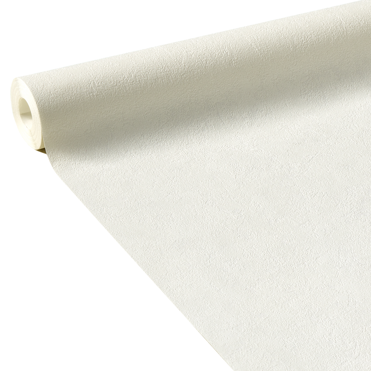 Papier peint intissé Aktea Blanc Crépi grésé