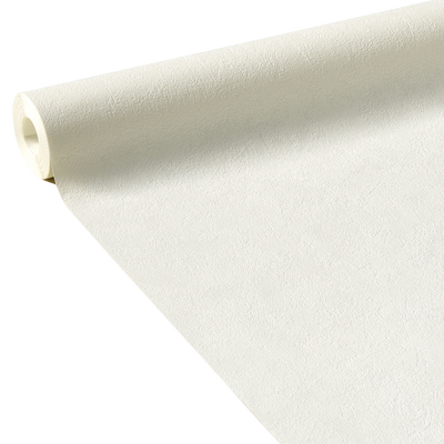 Papier peint intissé Aktea Blanc Crépi grésé