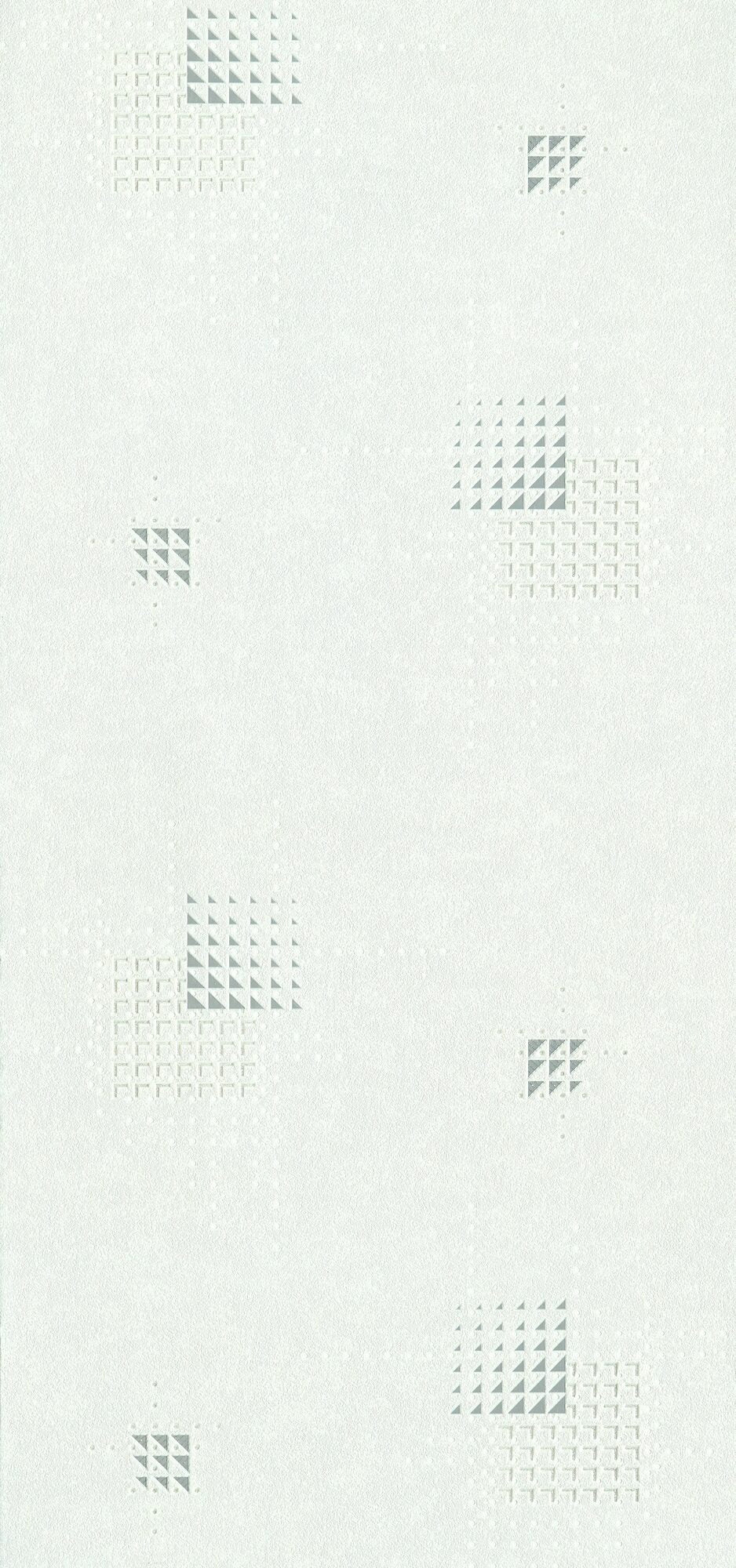 Papier peint intissé Magic light Blanc