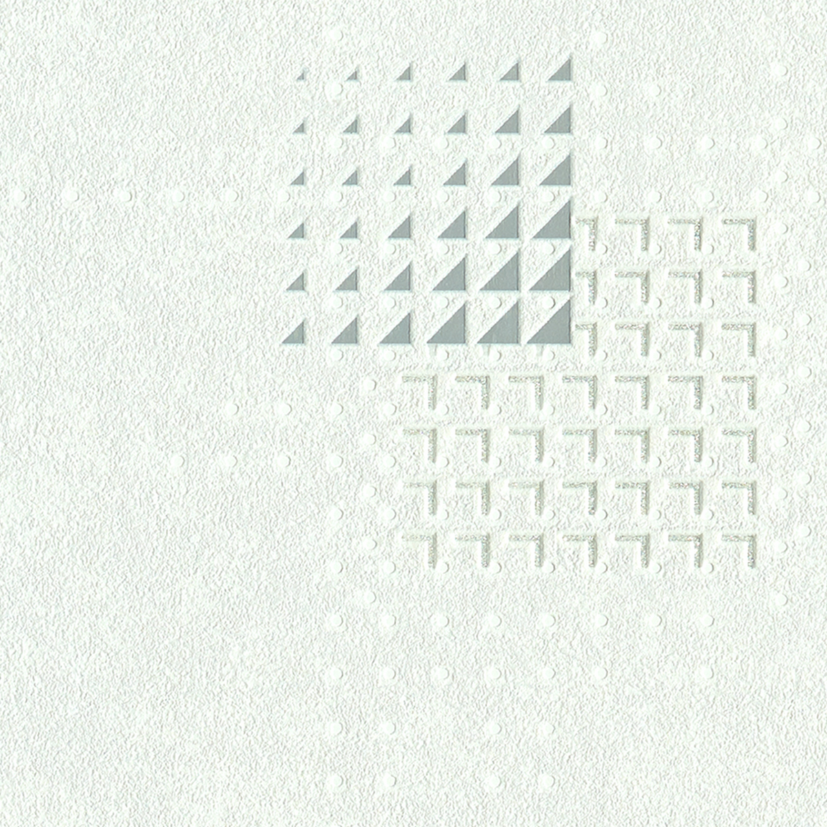 Papier peint intissé Magic light Blanc