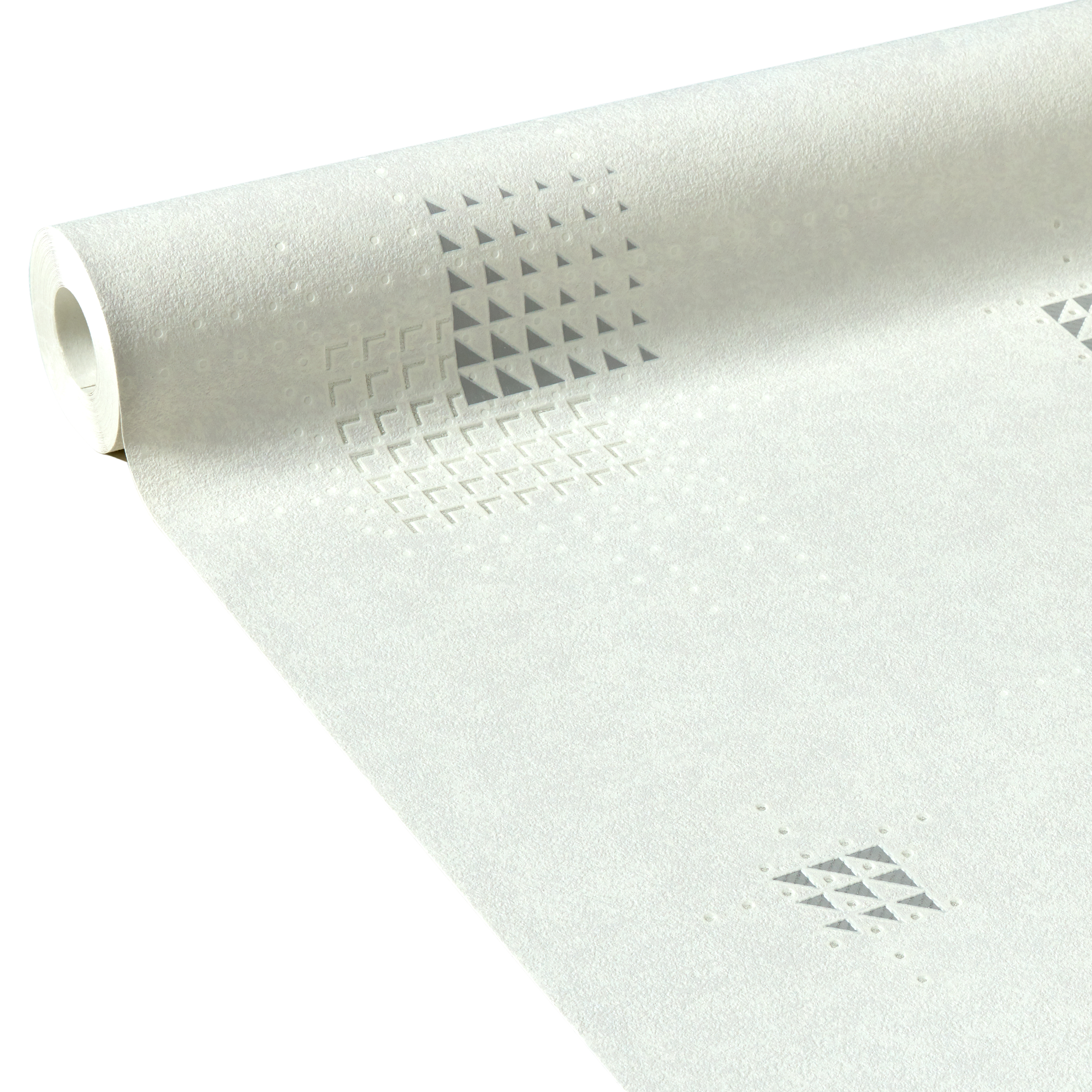 Papier peint intissé MAGIC LIGHT coloris blanc