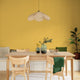 Papier peint intissé Opal Jaune moutarde Lisse