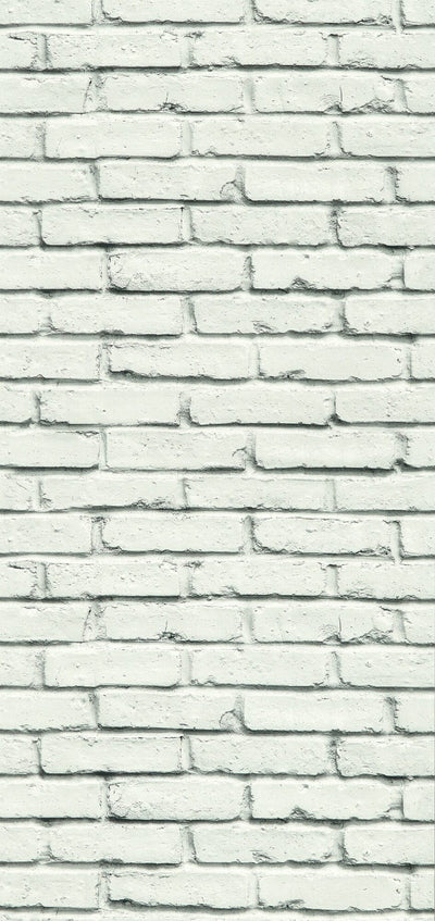 Papier peint intissé Jefferson Blanc