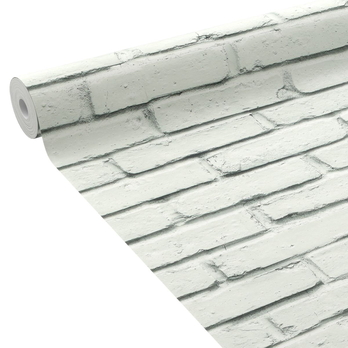 Papier peint intissé Jefferson Blanc