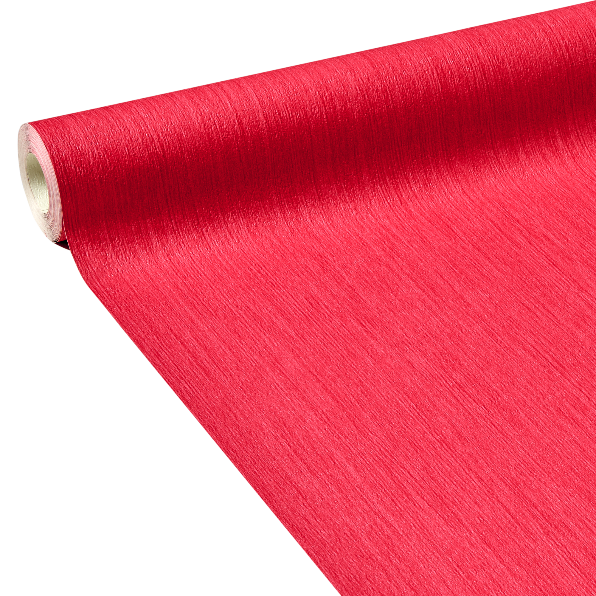 Papier peint PANAMA coloris rouge coquelicot