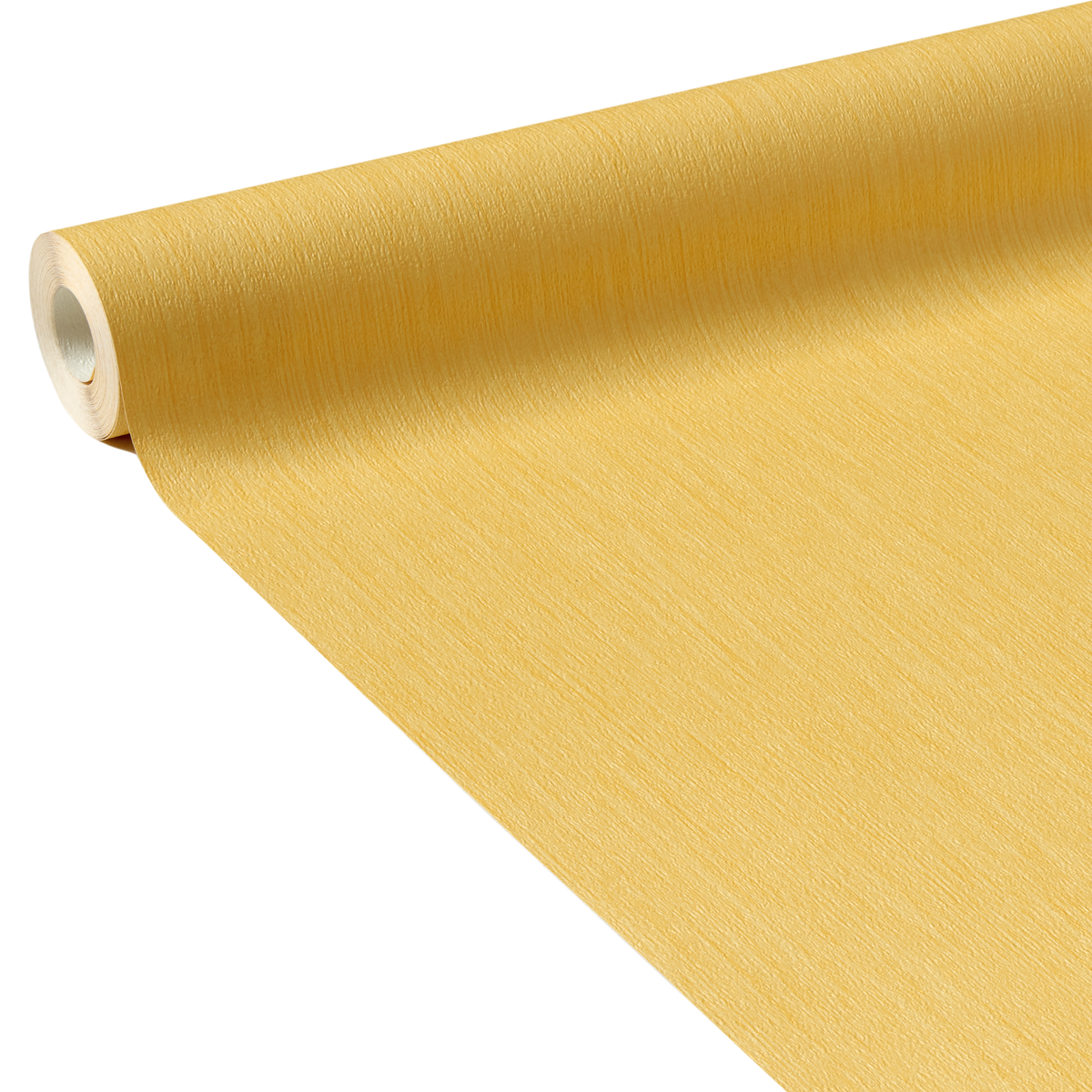 Papier peint Panama Jaune maïs Lisse