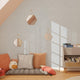 Papier peint Panama Gris perle Lisse