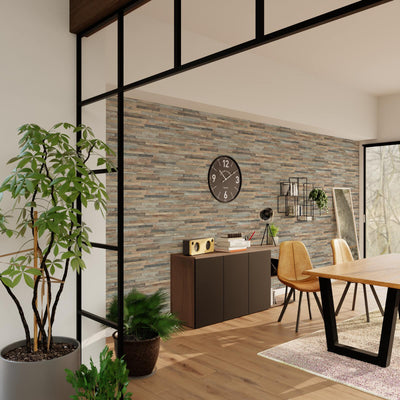 Papier peint intissé Woodland Chêne clair