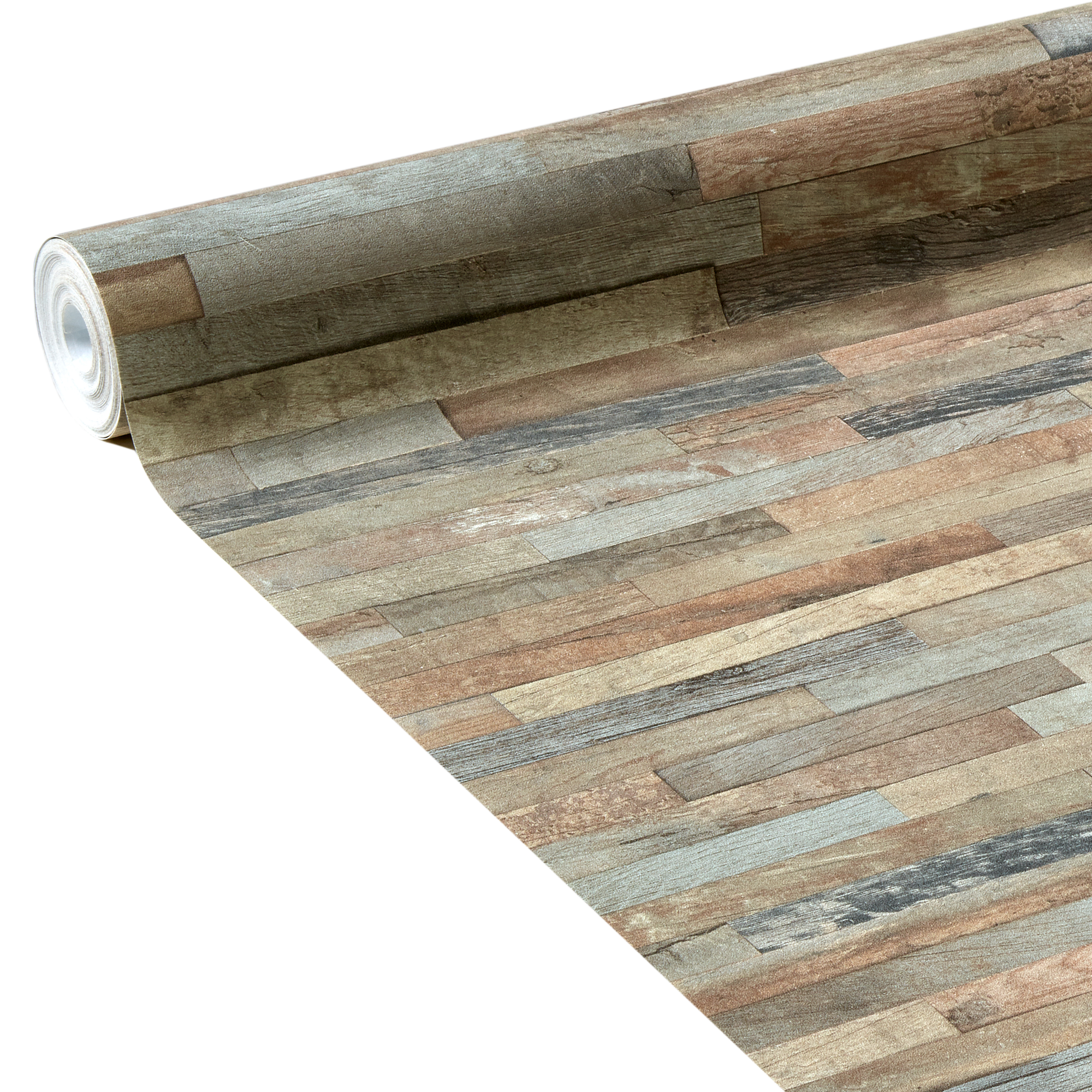 Papier peint intissé WOODLAND coloris chêne clair