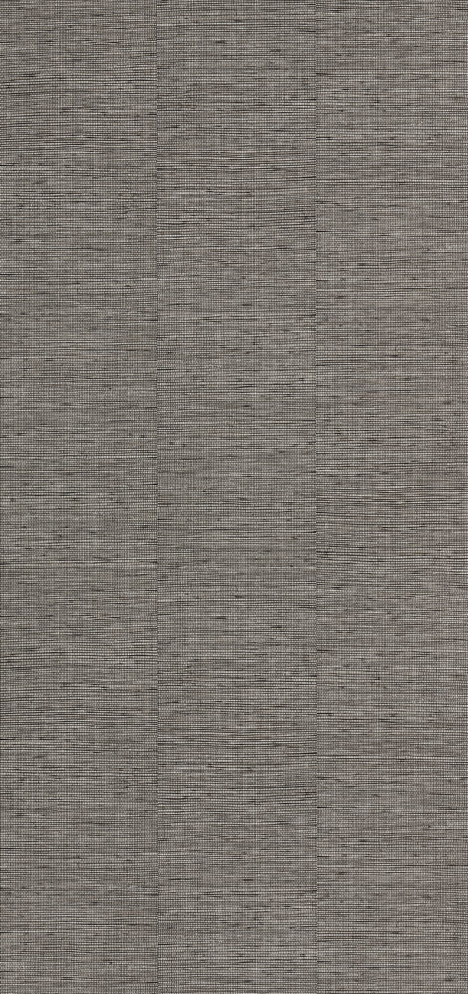 Papier peint intissé Curaçao Gris anthracite Paille orientale