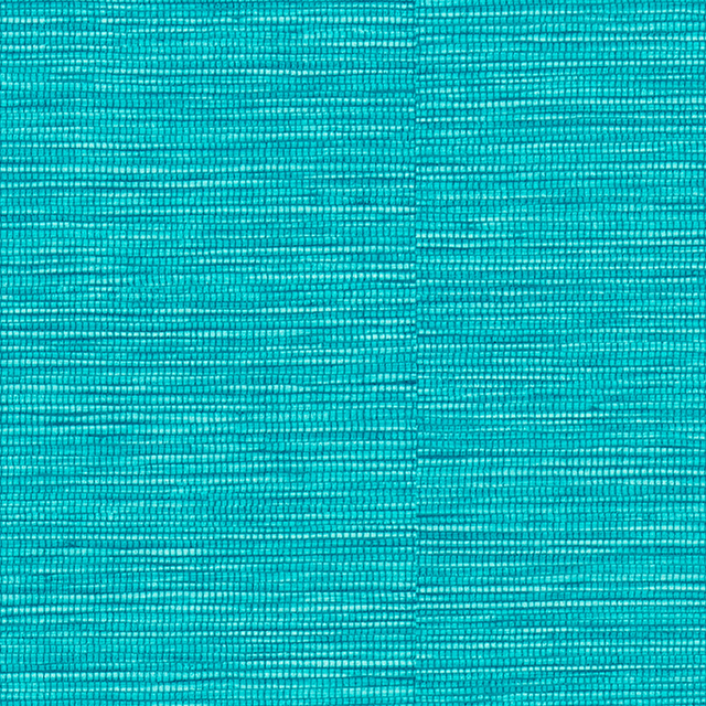 Papier peint intissé CURAÇAO coloris bleu turquoise