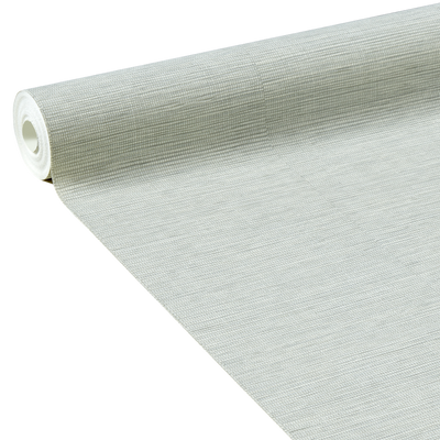 Papier peint intissé Curaçao Gris perle Paille orientale