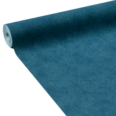 Papier peint intissé Soft Bleu pétrole Trame 