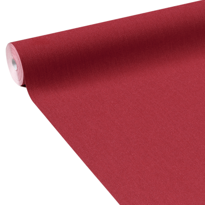 Papier peint intissé Calico Rouge griotte Lisse 