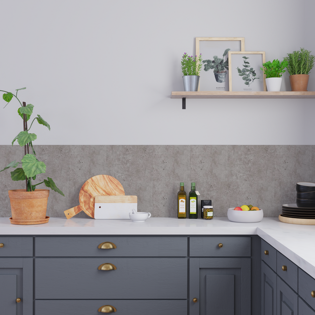 Grosfillex Revêtement à coller GX WALL+ GREY CONCRETE gris