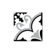 GROSFILLEX Revêtement décoratif adhésif Sochic square volute Noir