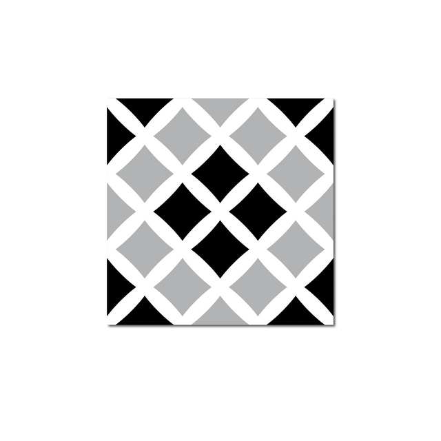 Grosfillex Revêtement adhésif SOCHIC SQUARE CROSS noir