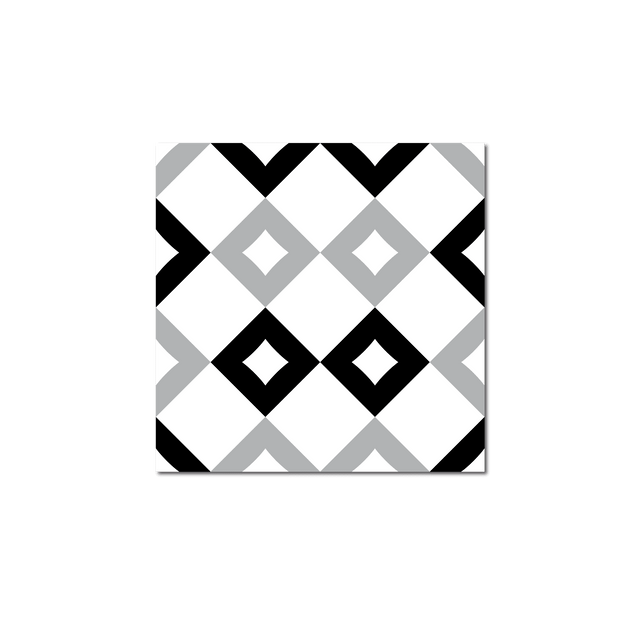 Grosfillex Revêtement adhésif SOCHIC SQUARE DAMIER noir