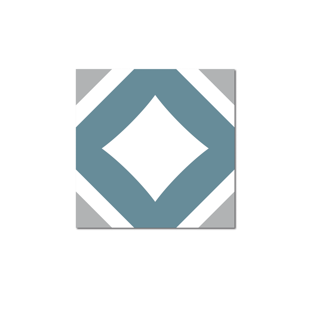 GROSFILLEX Revêtement décoratif adhésif Sochic square karro Bleu