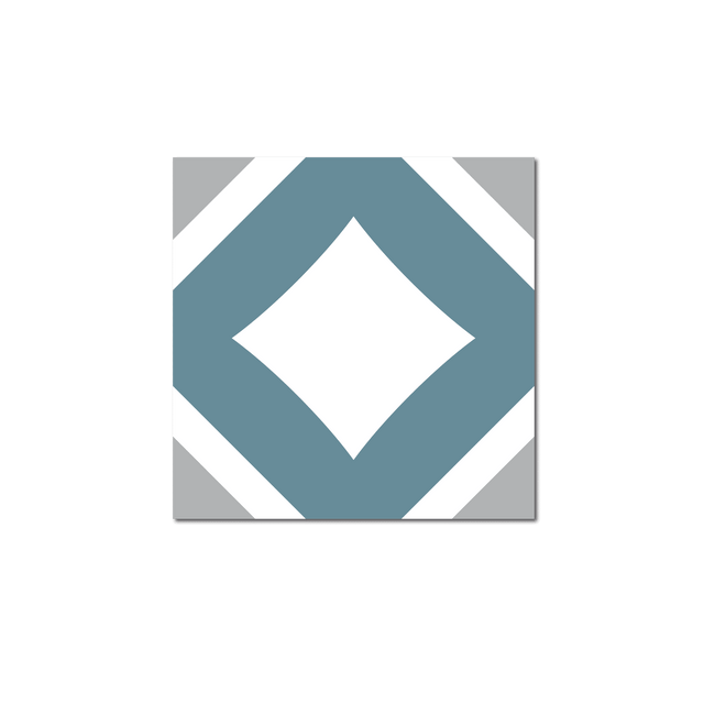 Grosfillex Revêtement adhésif SOCHIC SQUARE KARRO bleu