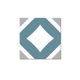 GROSFILLEX Revêtement décoratif adhésif Sochic square karro Bleu