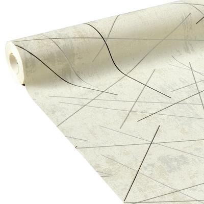 Papier peint intissé Sedna Blanc