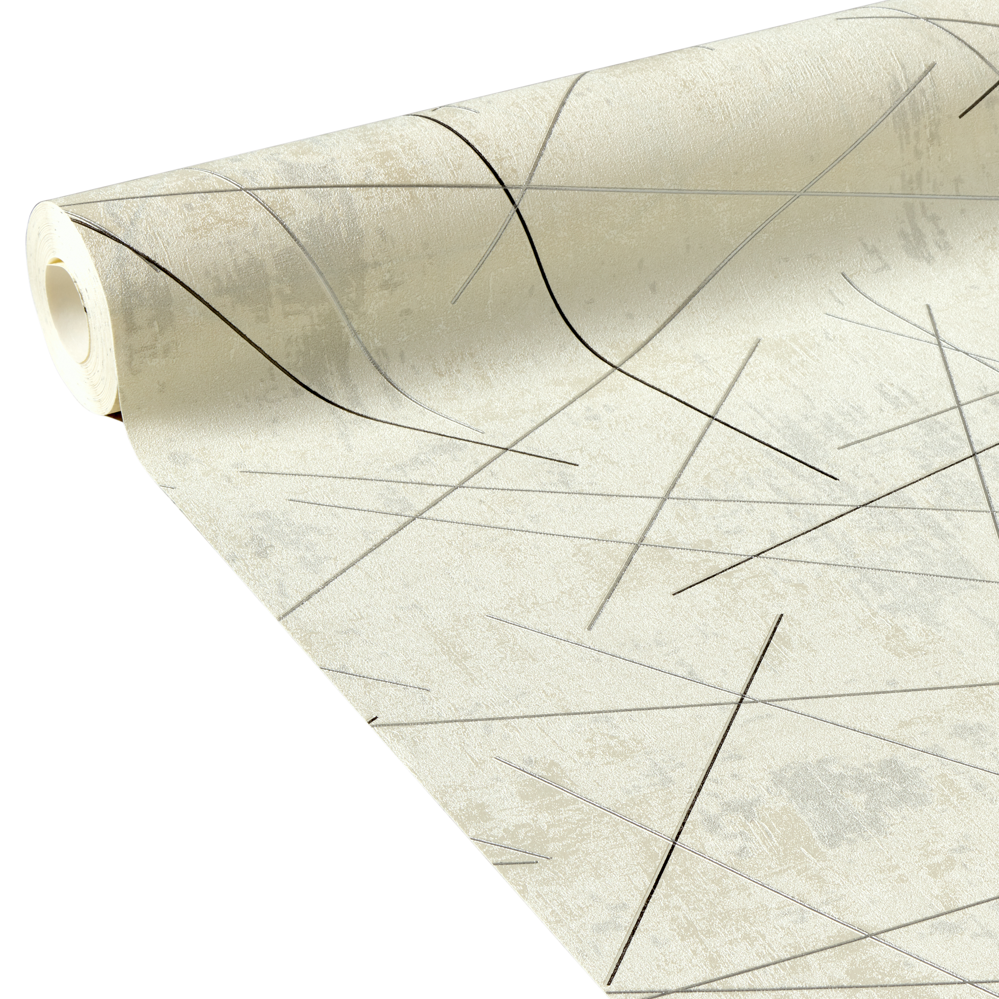 Papier peint intissé SEDNA coloris blanc