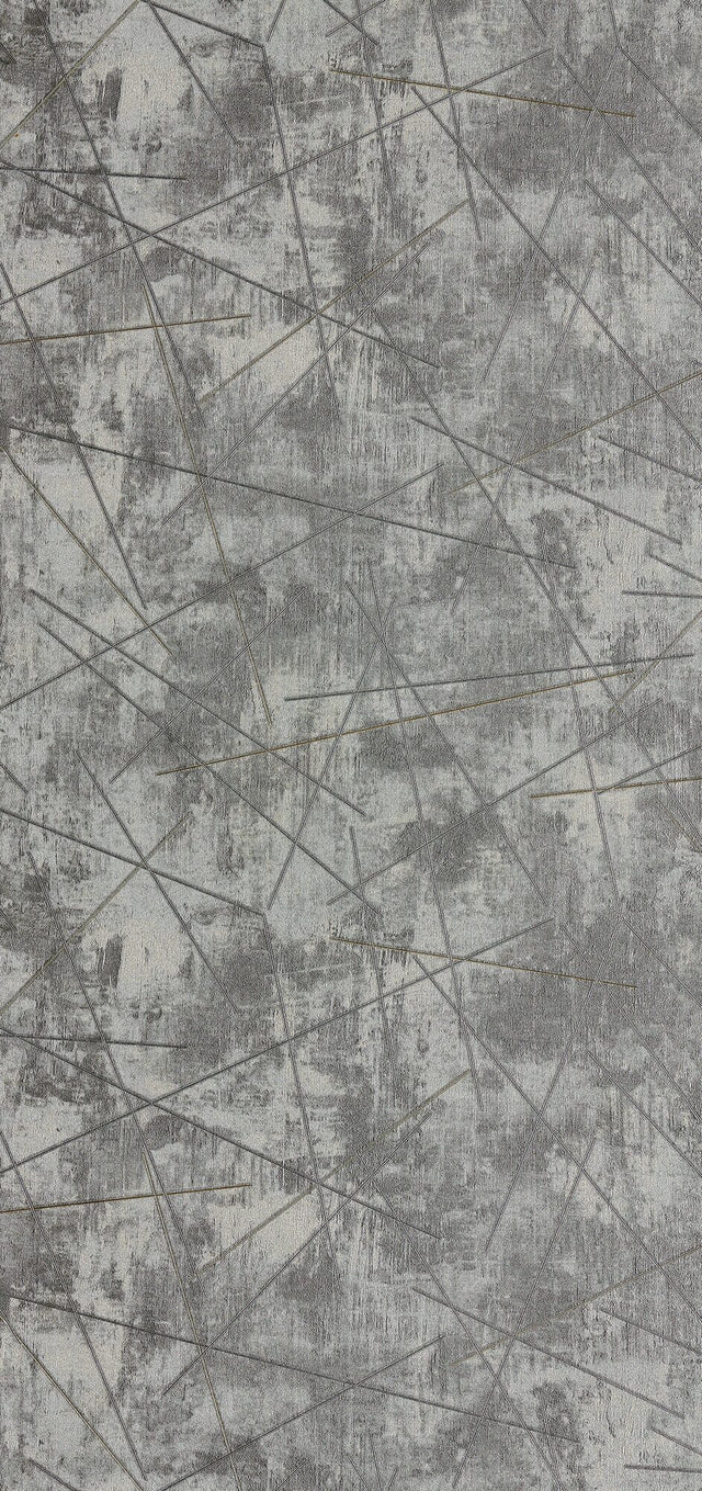 Papier peint intissé SEDNA coloris gris métallisé