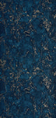 Papier peint intissé Marbre imperial Bleu marine