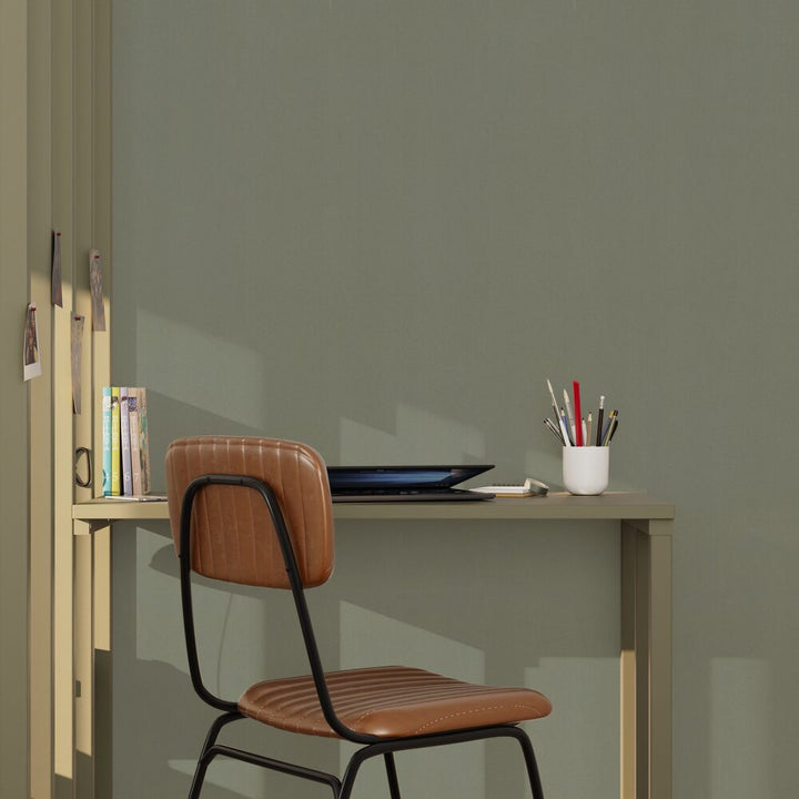 Papier peint intissé New infinity Kaki clair Lisse