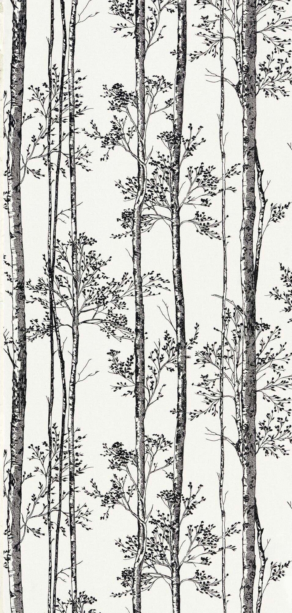 Papier peint intissé Aurele Blanc