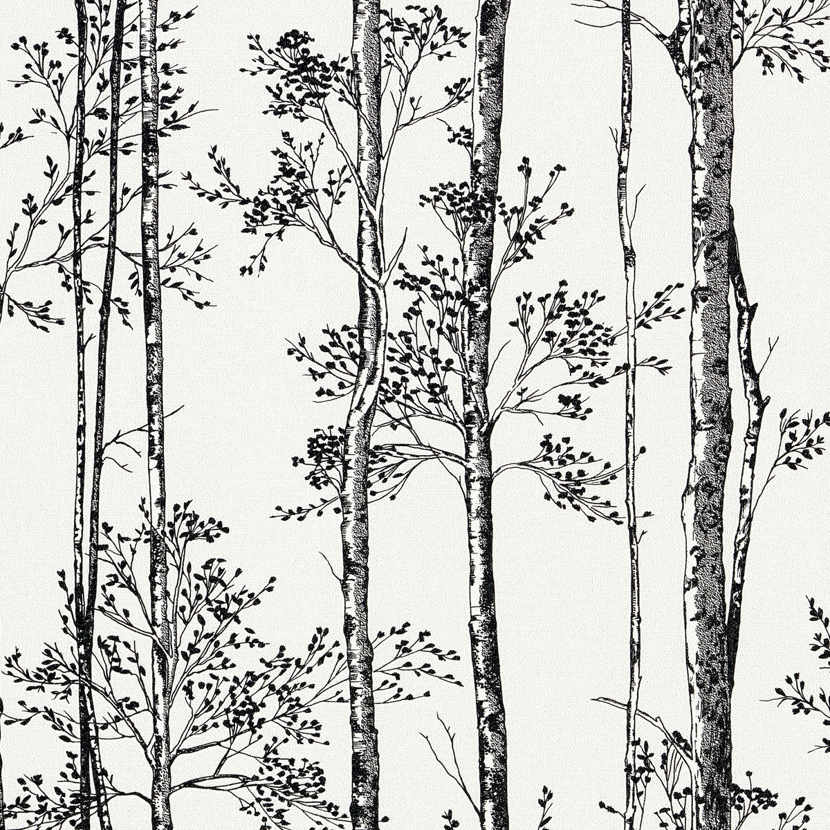 Papier peint intissé Aurele Blanc