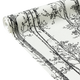 Papier peint intissé Aurele Blanc