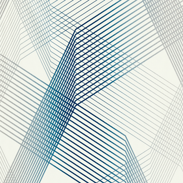 Papier peint intissé WEBLINES coloris blanc