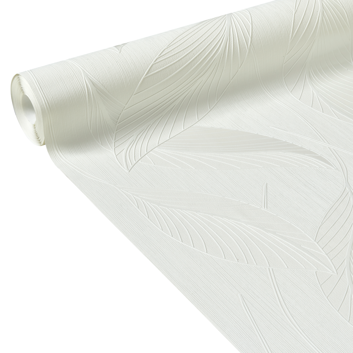 Papier peint intissé Gloria Blanc