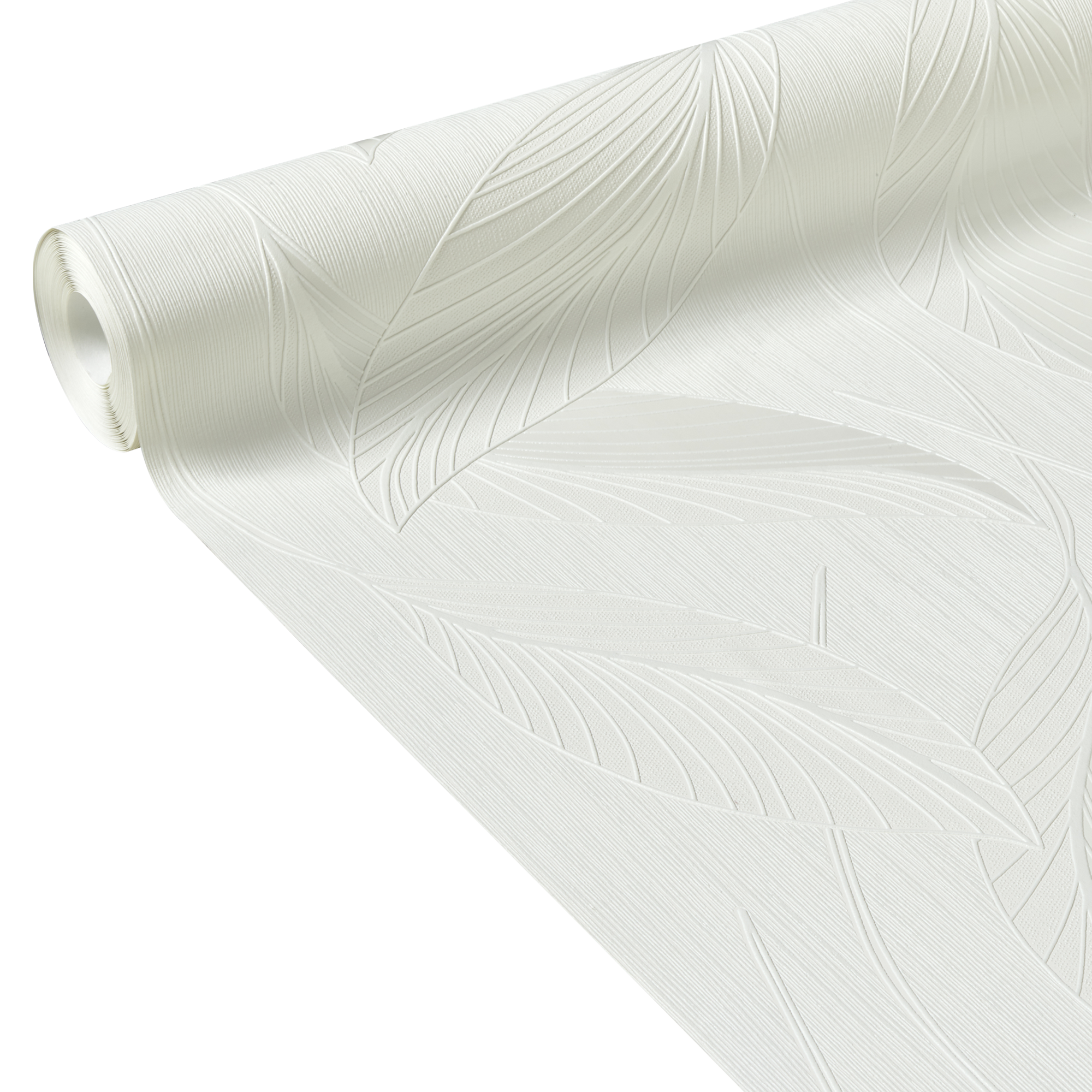 Papier peint intissé GLORIA coloris blanc
