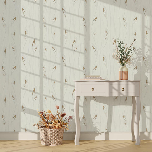 Papier peint intissé DIANA coloris blanc