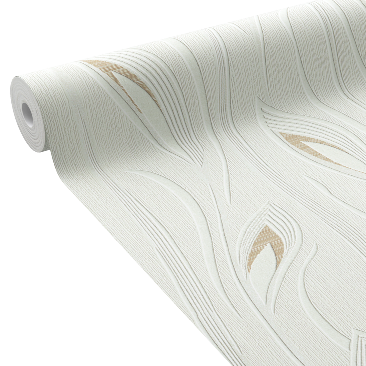 Papier peint intissé Diana Blanc