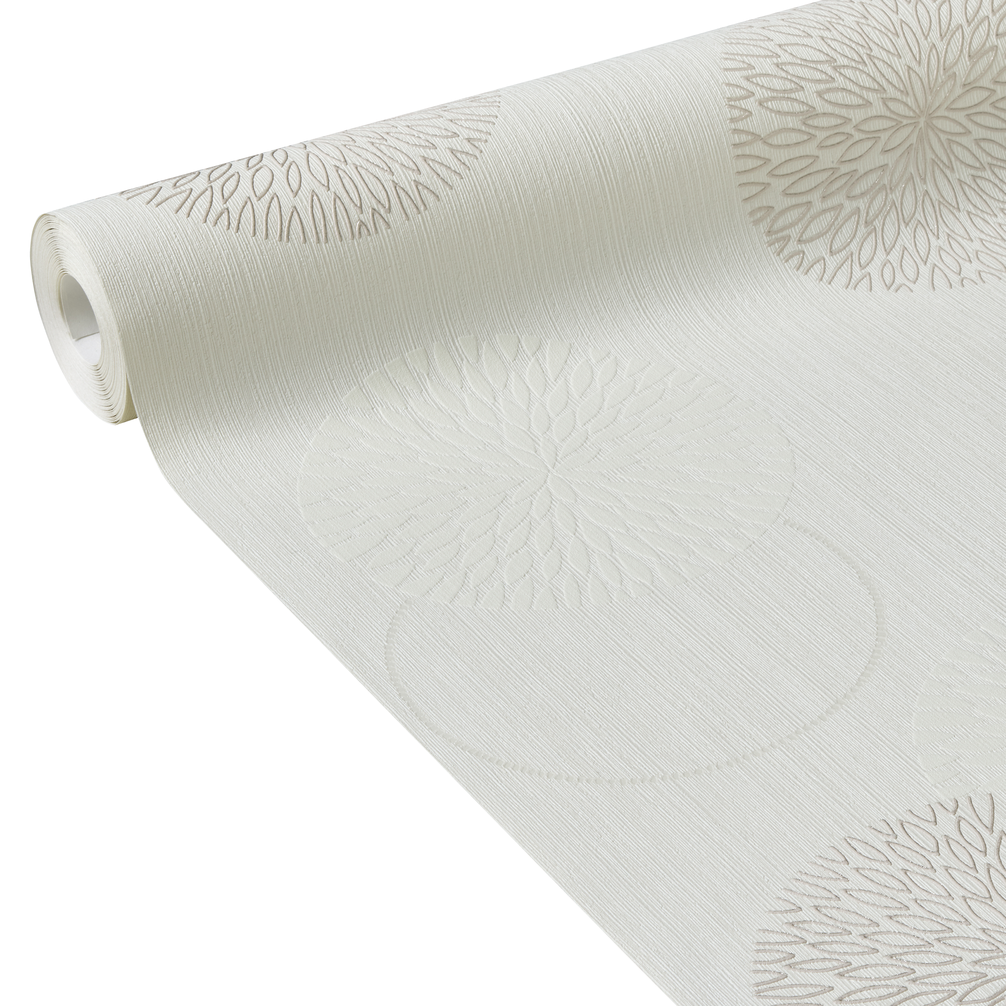 Papier peint intissé SPOT coloris blanc