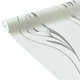 Papier peint intissé Arum Blanc
